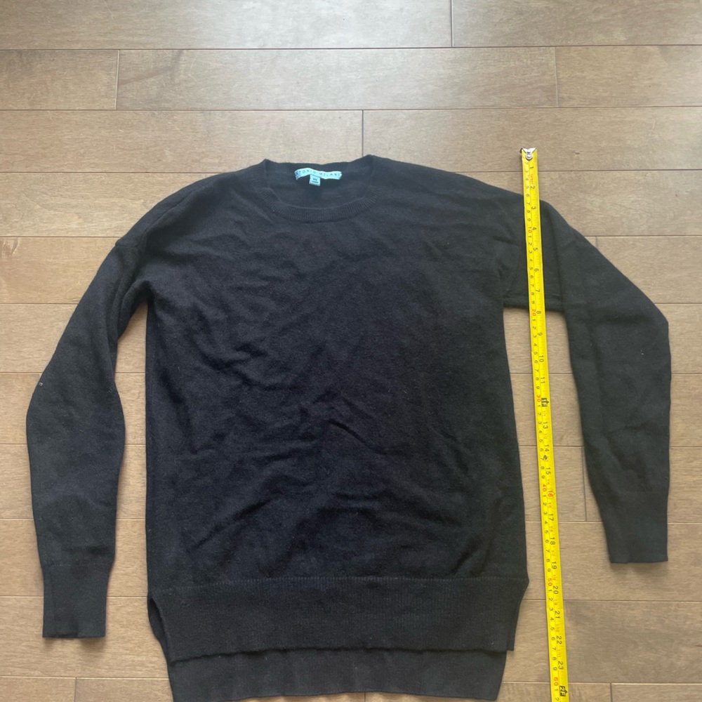 Cashmere ANTONIO MELANI black sweater